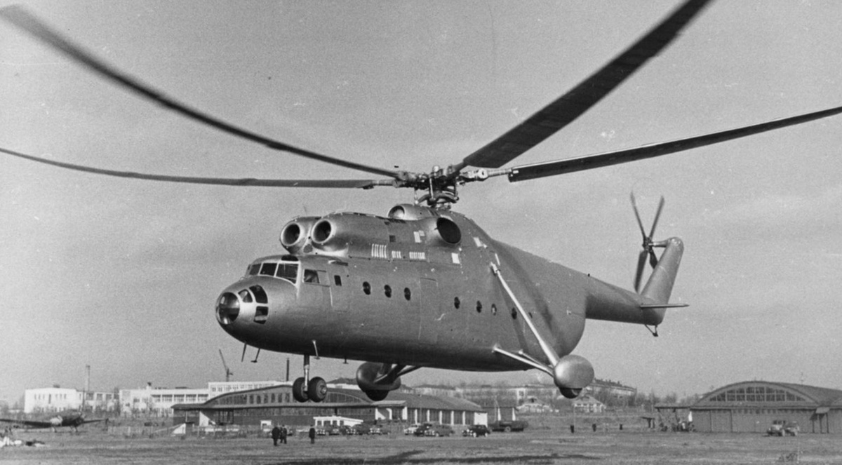 Полет опытного Ми-6