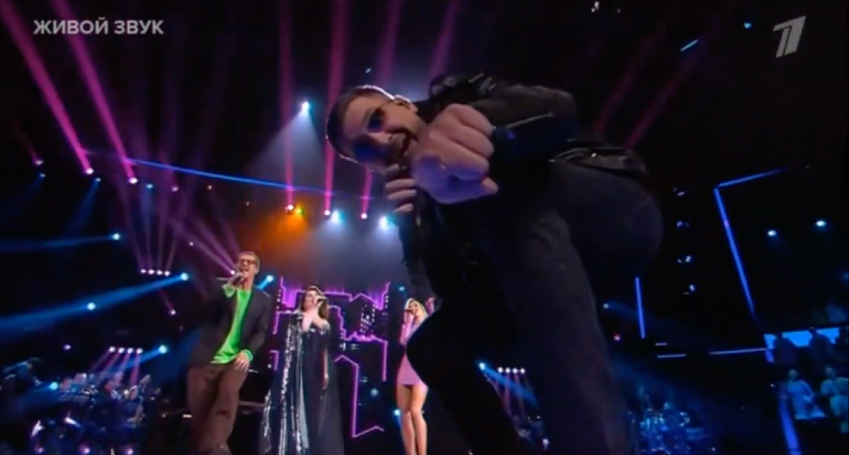 Кадр из шоу "Голос", 31 января 2025 года. Первый канал