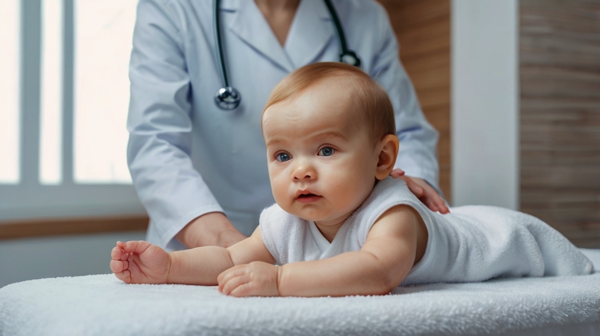 Неврологи проверяют рефлекс Моро