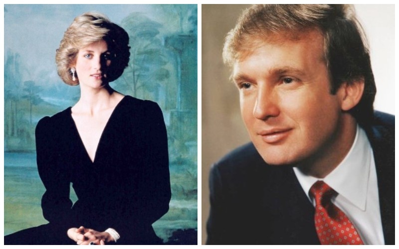 Дональд Трамп и Принцесса Диана