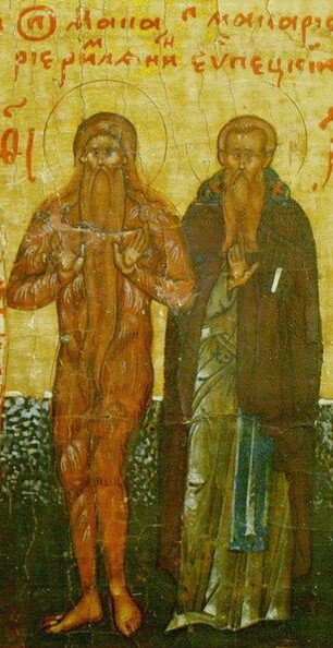 Преподобные Макарий Египетский
и Макарий Римский