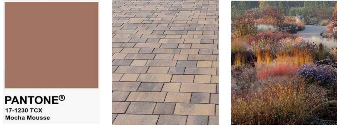 Шоколадный цвет Mocha Mousse от Panton