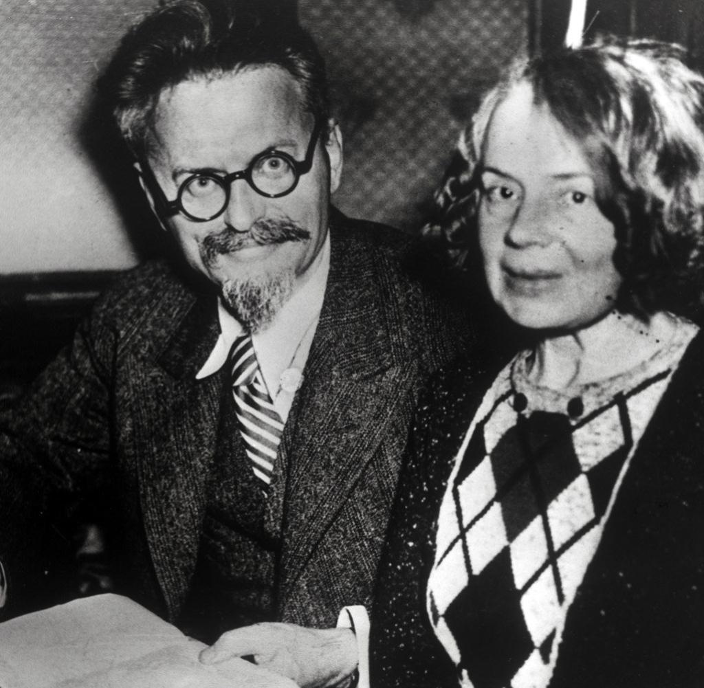 Троцкий и Наталья Седова