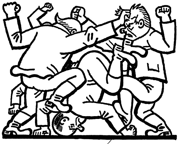 Много агрессоров