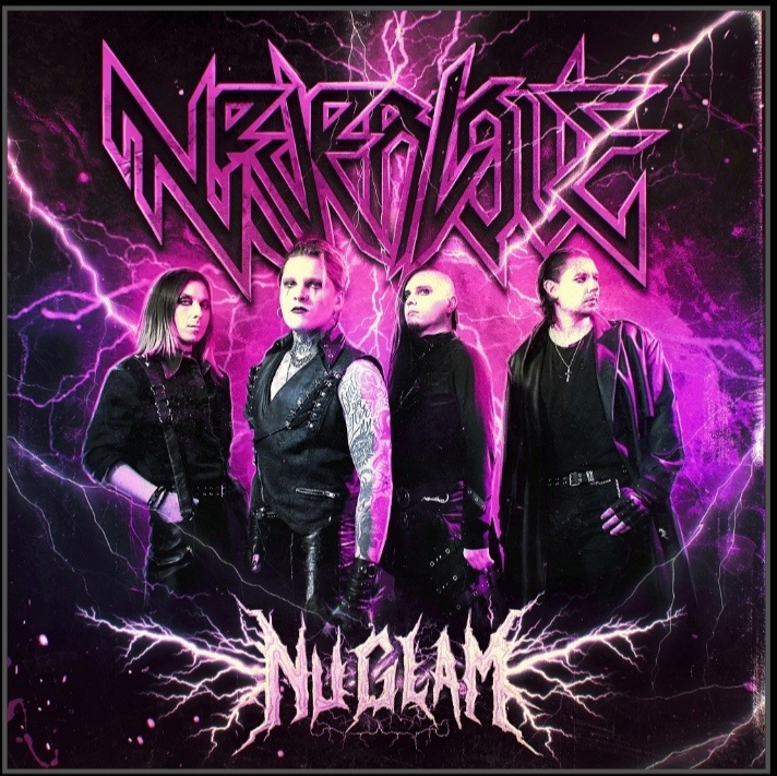 Автор обложки решил, что "новый глэм" должен выглядеть вот так :) 