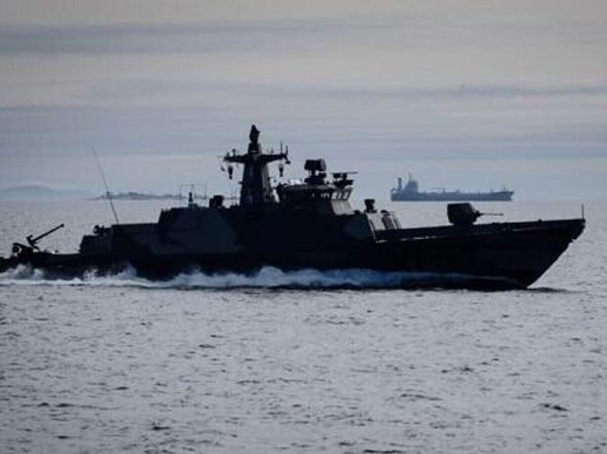    Финский ракетный катер класса "Хамина" на марше в Балтийском море© Фото : ВМС Финляндии