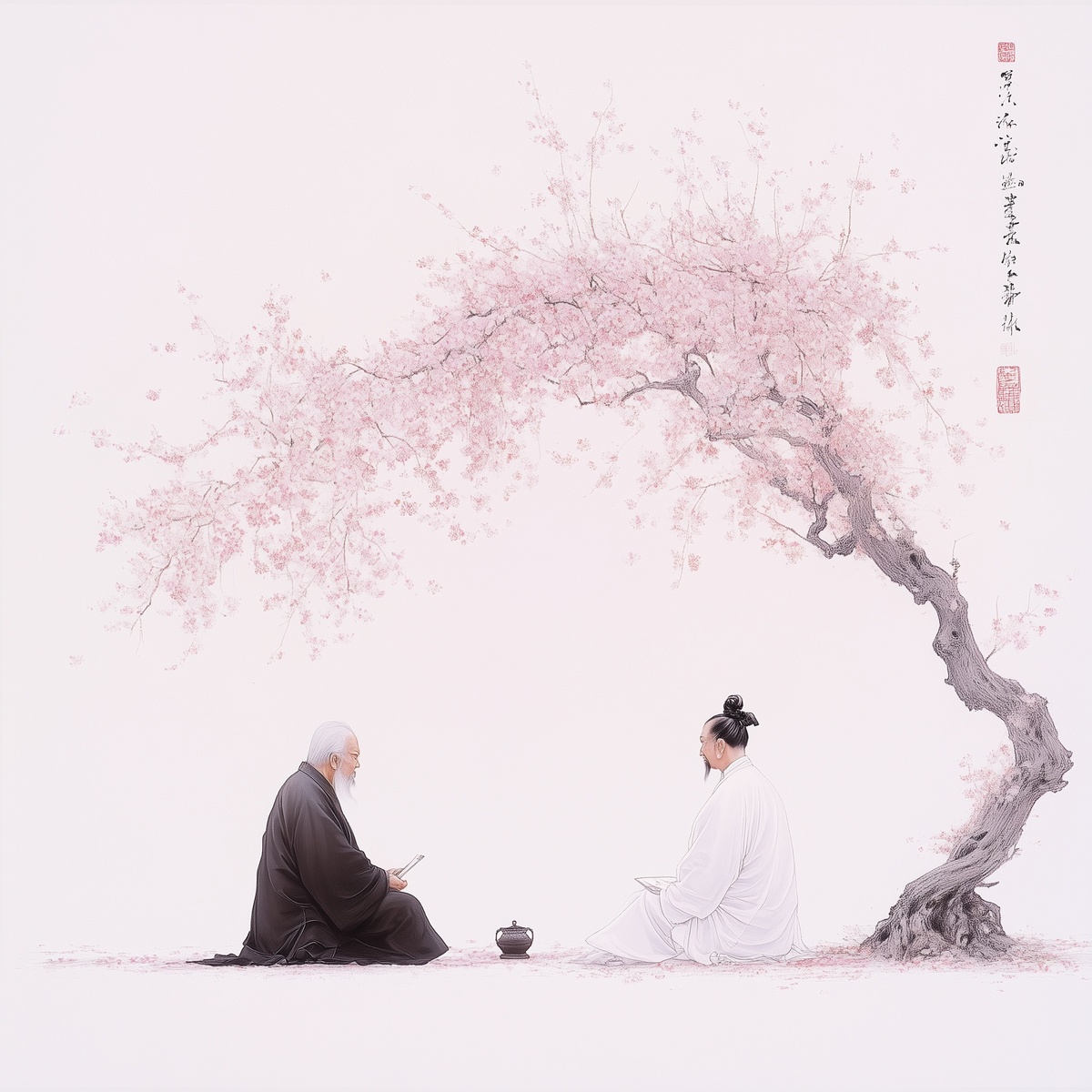 Спокойная душа распознает всё, но ни о чем не выносит суждение. Спокойная душа всегда щедра, но никогда не праведна. Спокойная душа зреет, не старея, потому что ей нечего лишаться. Тот, кто обладает спокойной душой, поистине счастлив.

Чжуан-Цзы