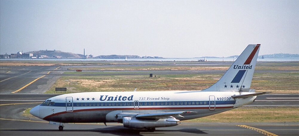    Разбившийся самолёт в 1975 году (в период эксплуатации в United Airlines). Фото: Commons.wikimedia.org