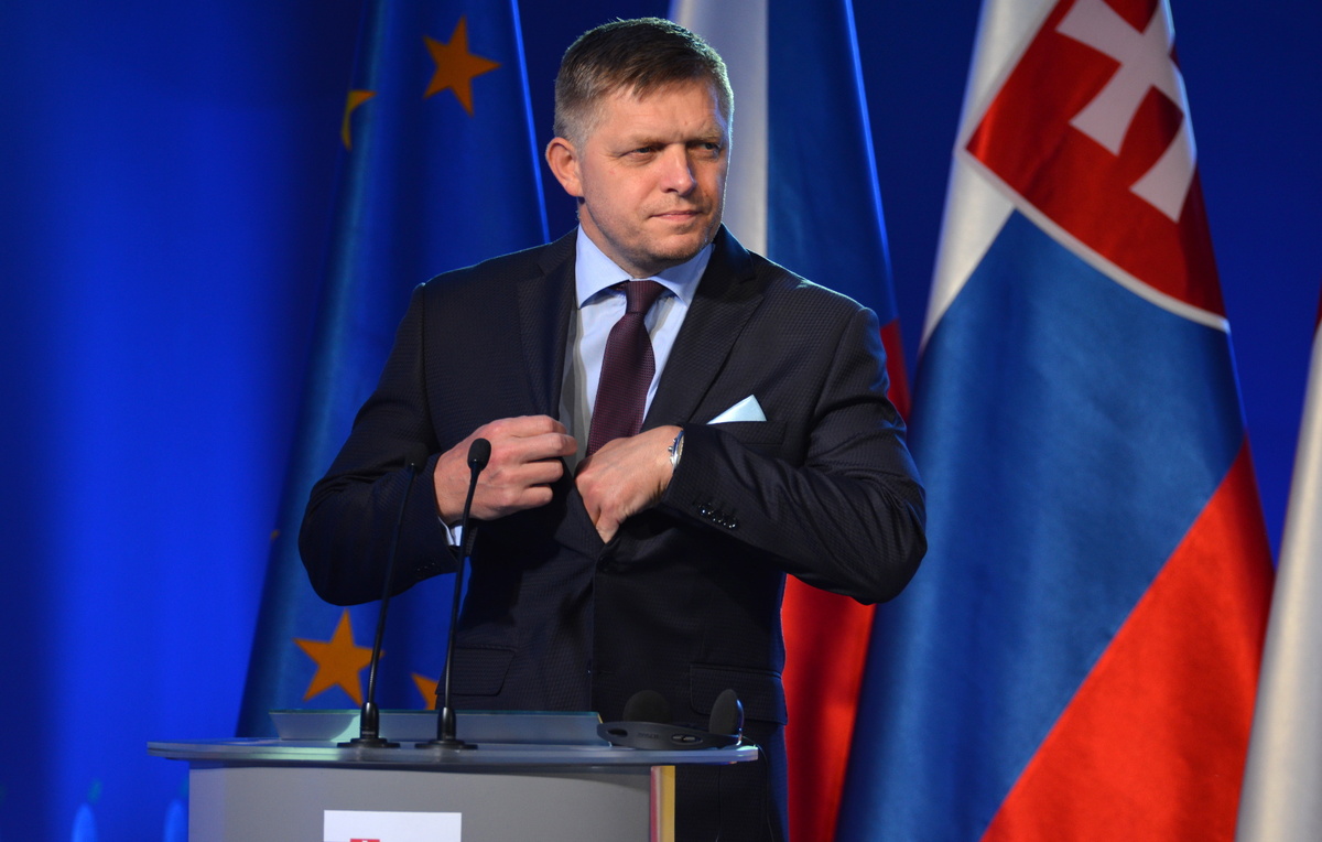    Премьер-министр Словакии Республики Роберт Фицо  Алексей Витвицкий/ТАСС