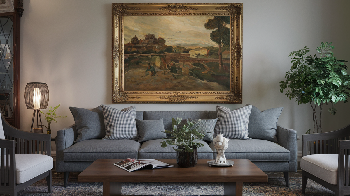 1. Картины в классическом стиле — вечная элегантность