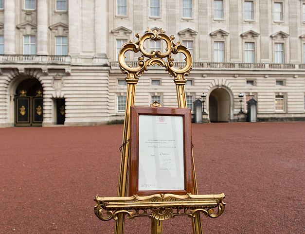 Сообщение о рождении принца Джорджа