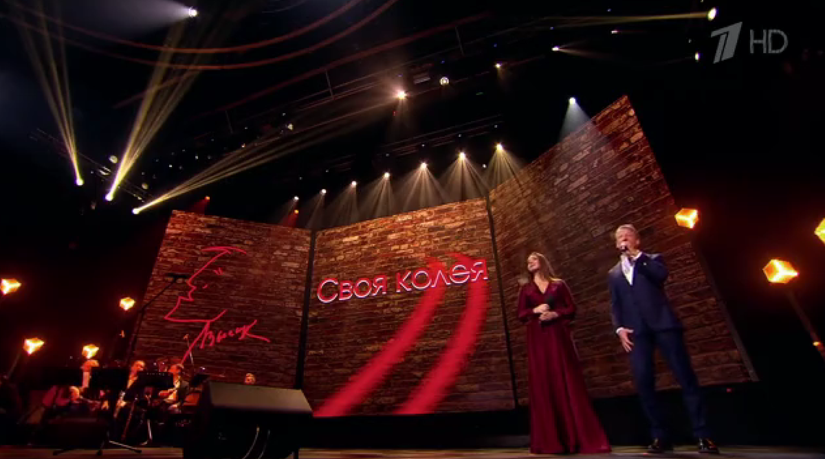 Екатерина Гусева и Дмитрий Харатьян.