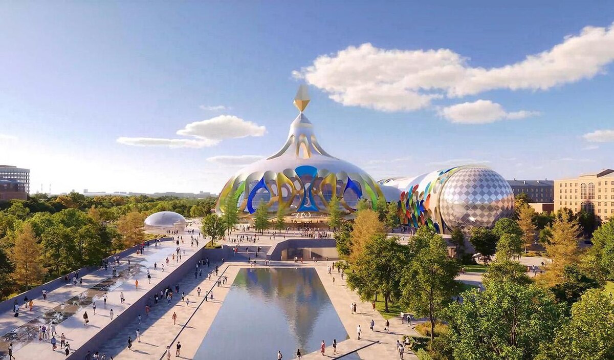 официальный портал мэра и правительства Москвы📷Концепция обновления цирка на проспекте Вернадского