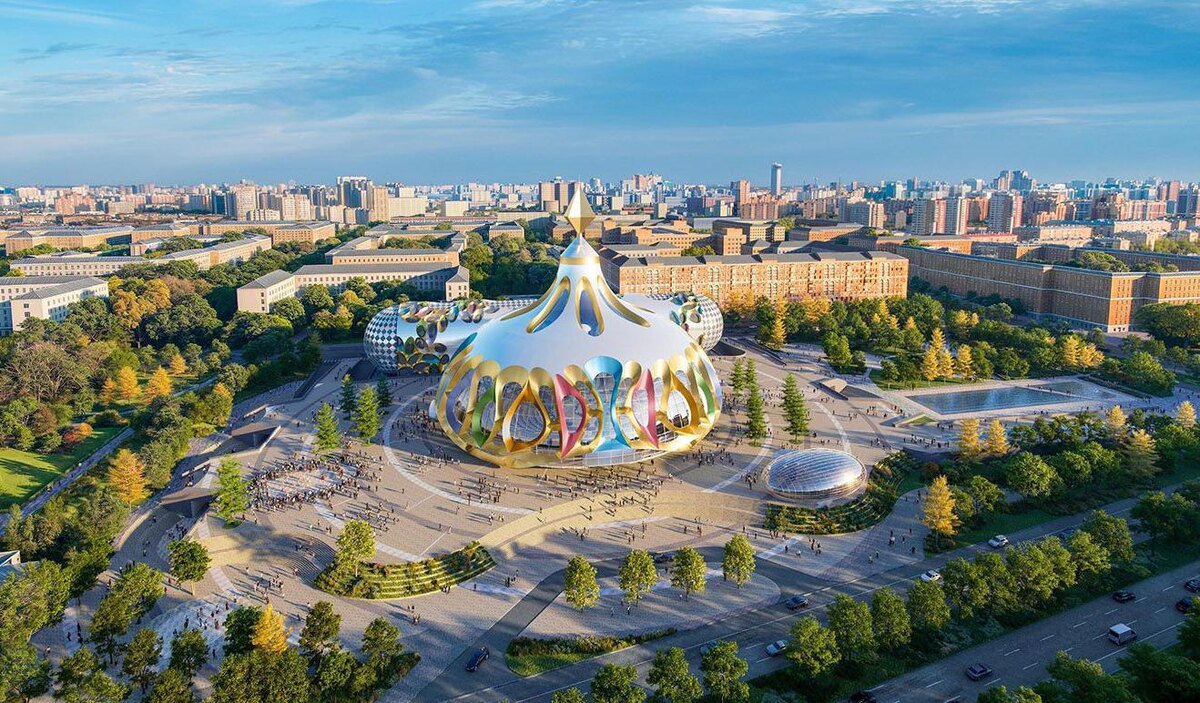 официальный портал мэра и правительства Москвы📷Концепция обновления цирка на проспекте Вернадского