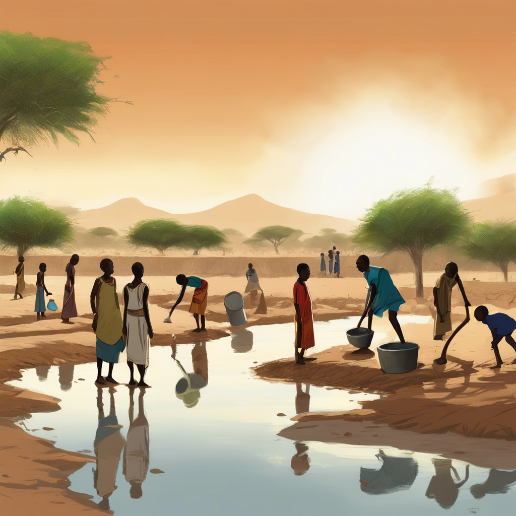 Люди в Нигерии используют воду очень плохого качества