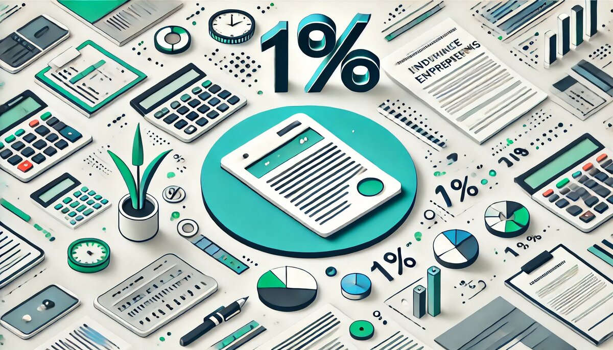 1% с дохода свыше 300 000 рублей