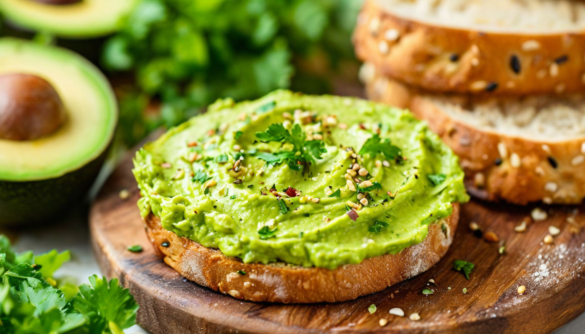 Творческая намазка из авокадо