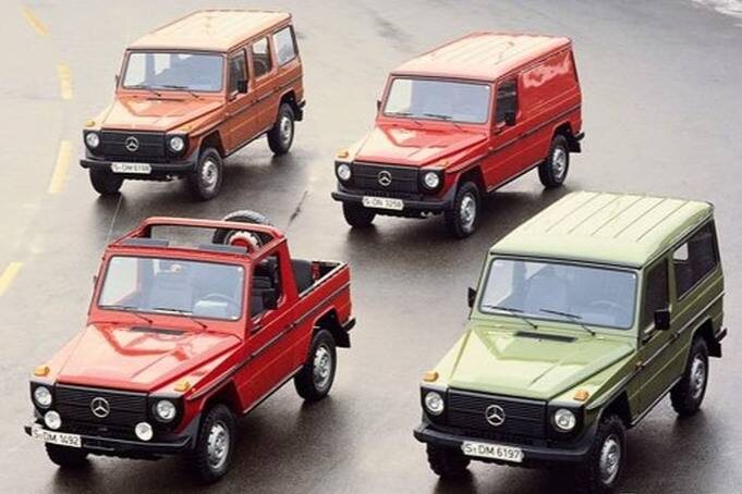 Первое поколение G-class