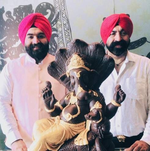 Шоколадный Ганеша, сделанный на праздник 