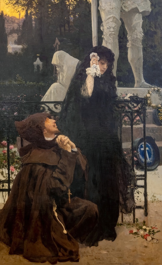 «Каменный гость (Дон Жуан и донна Анна)», 1888-1889