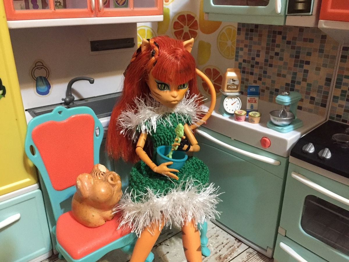 Выбираем "вкус" и цвет десертов