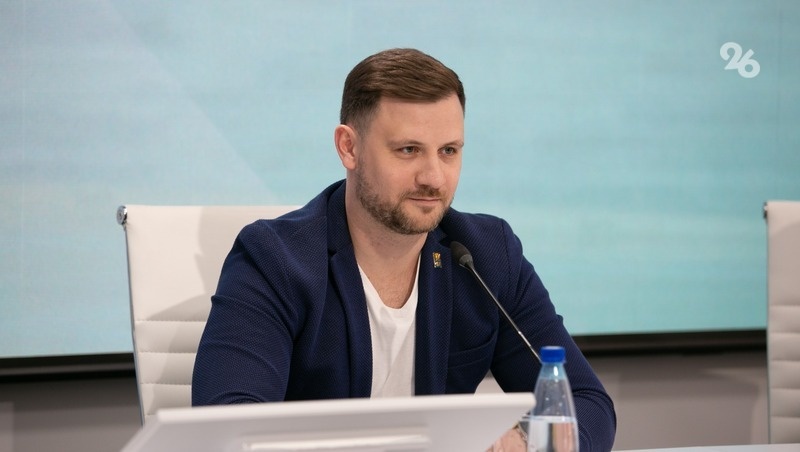    Президент баскетбольного клуба «Невинномысск» Артём Лазуткин Фото: Валерия Алтухова / / ИА «Победа26»