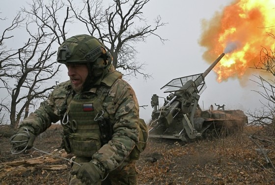    Военнослужащий ВС РФ в зоне СВО