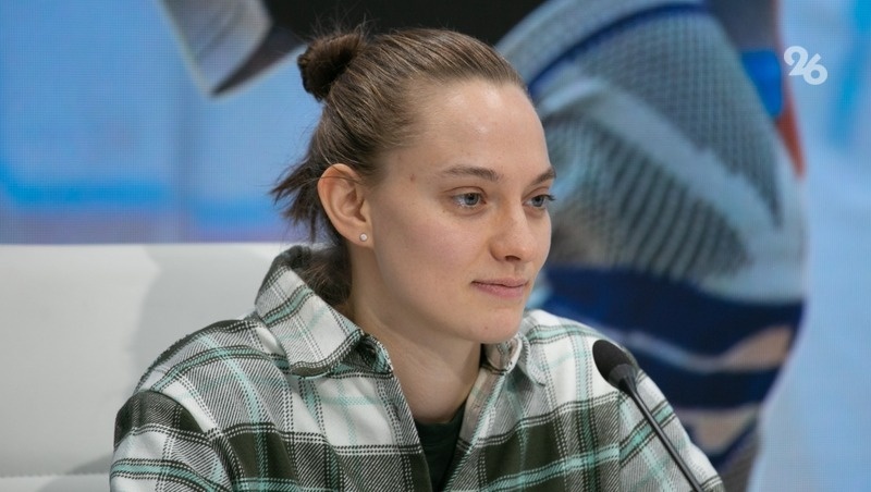    Капитан команды баскетбольного клуба «Невинномысск» Анастасия Боровых Фото: Валерия Алтухова / / ИА «Победа26»