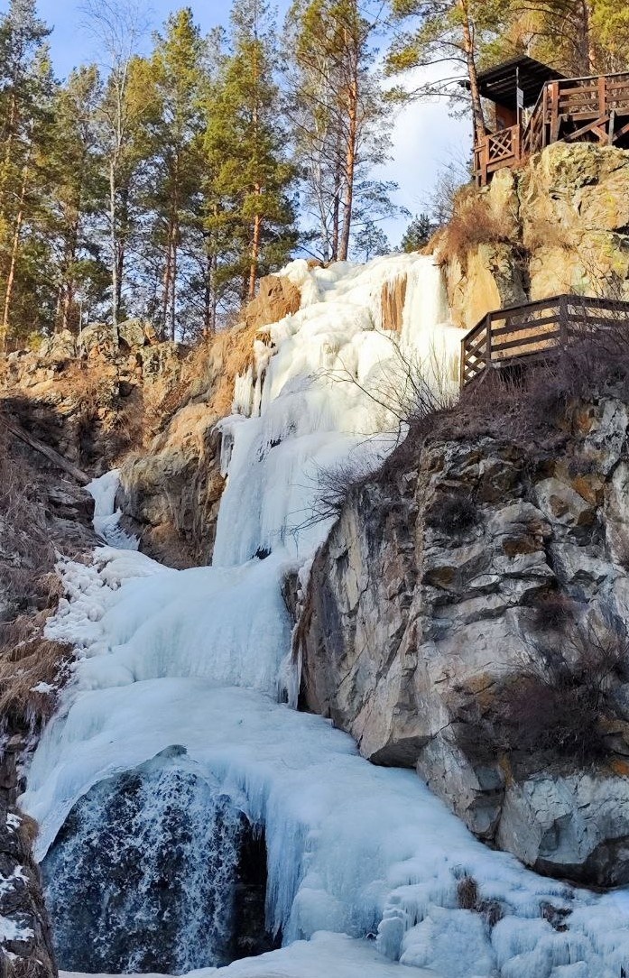 Камышлинский водопад 
