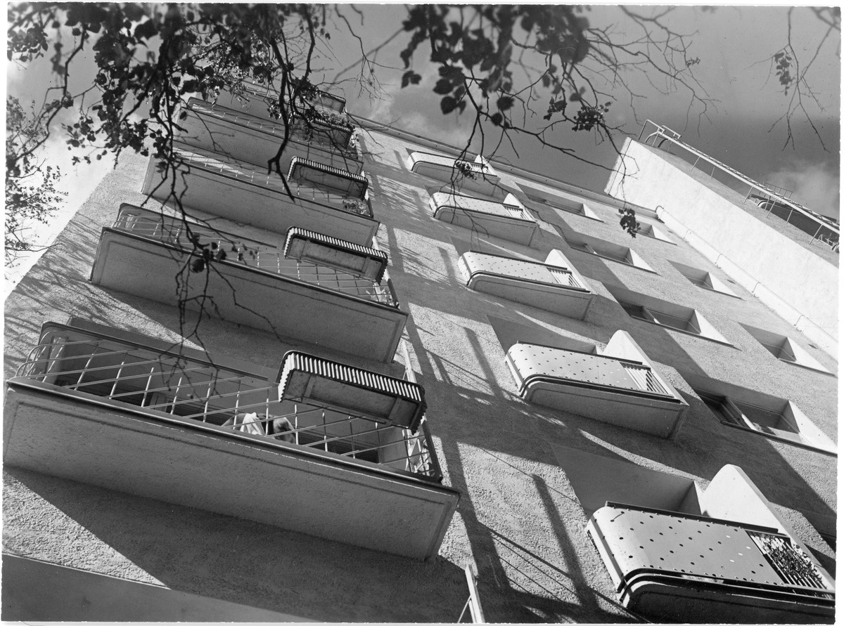 фасад дома на Кутузова, 9 , 1939 г., автор фото Jalmari Lankinen