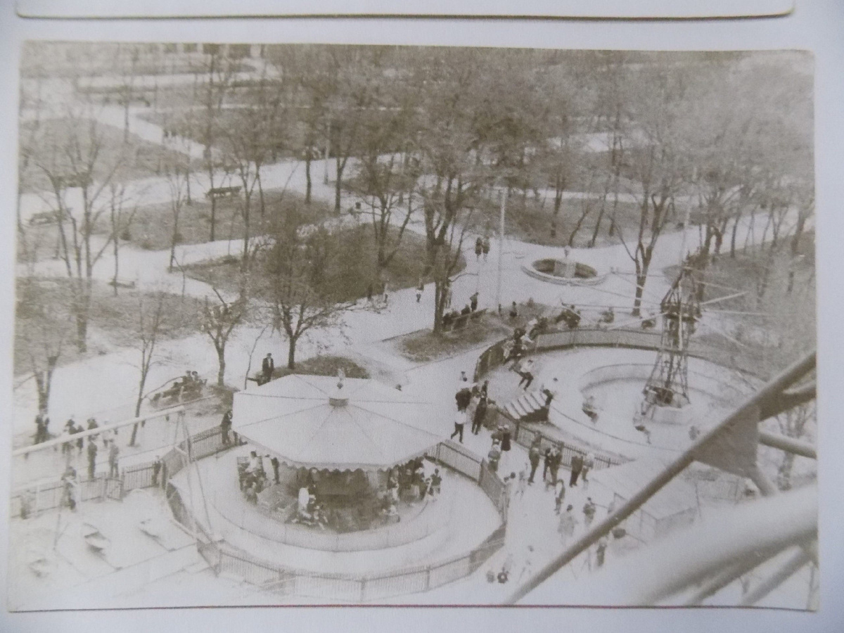 Вид на парк с колеса обозрения. Фото Игоря Маслова