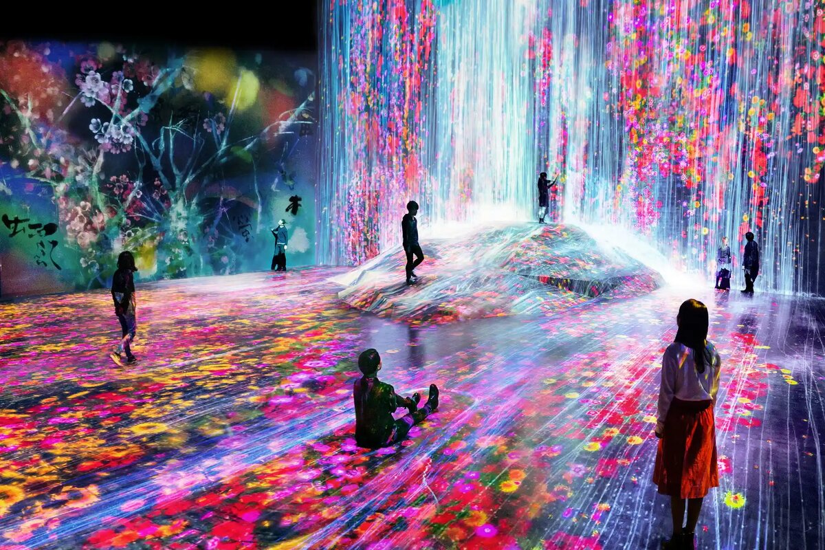 teamLab Borderless, Токио, 2024