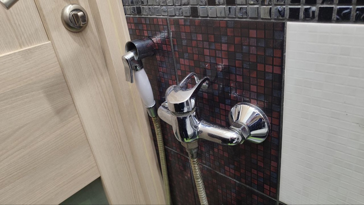 как установить гигиенический душ