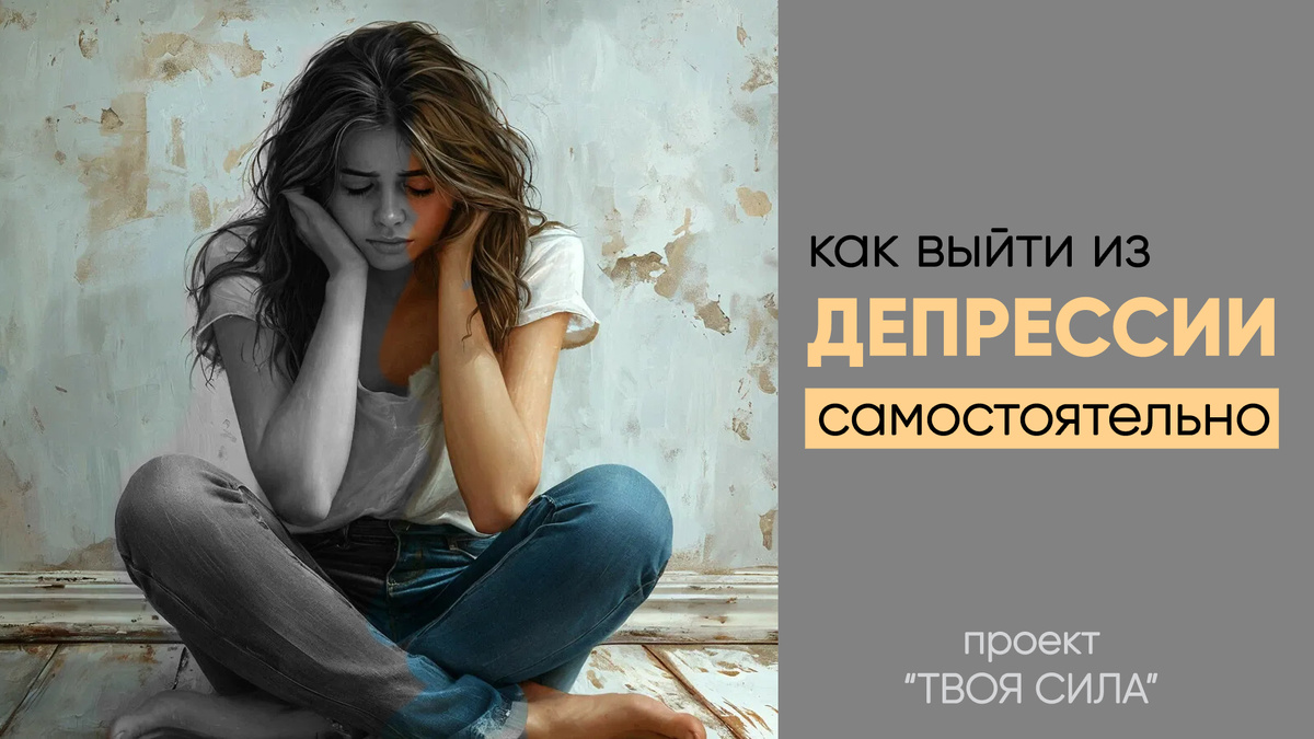 Как выйти из депрессии самостоятельно. Личный опыт