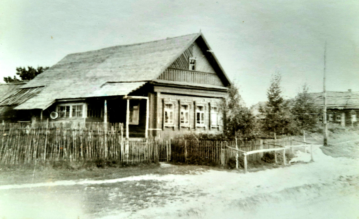 Дом бабушки и дедушки, 50-е годы.