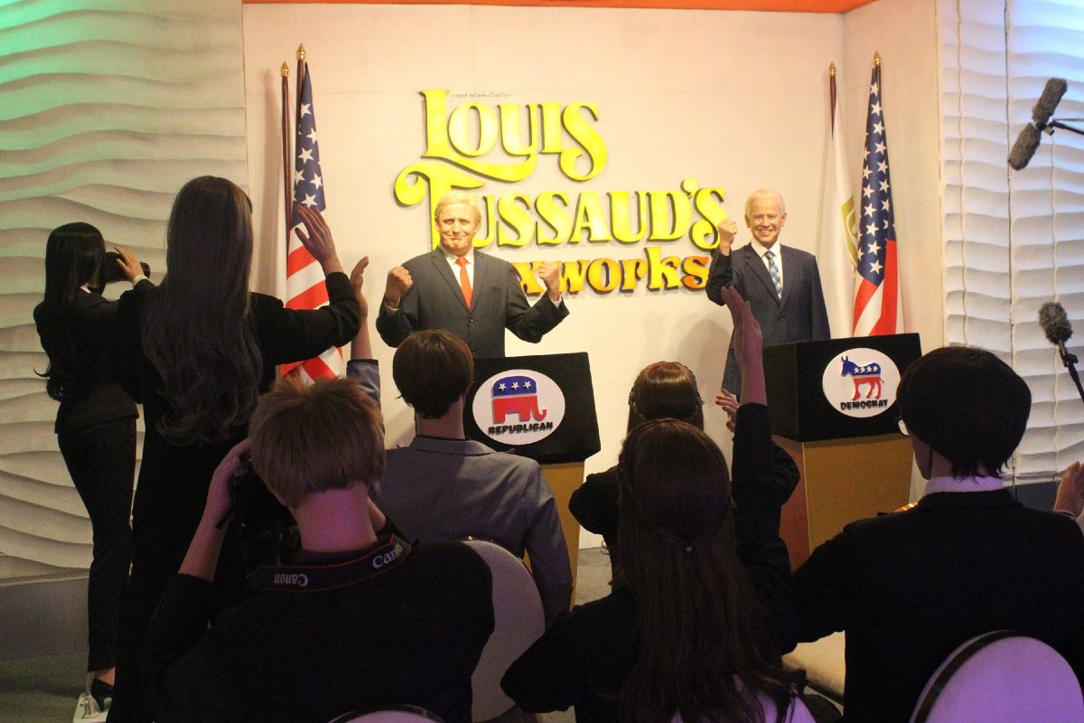 Так и стоят: слоны с ослами