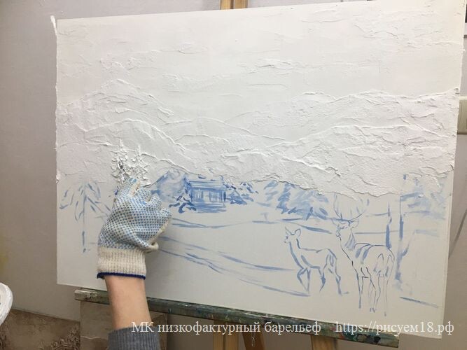 Создание низкофактурного барельефа. МК в Ижевске