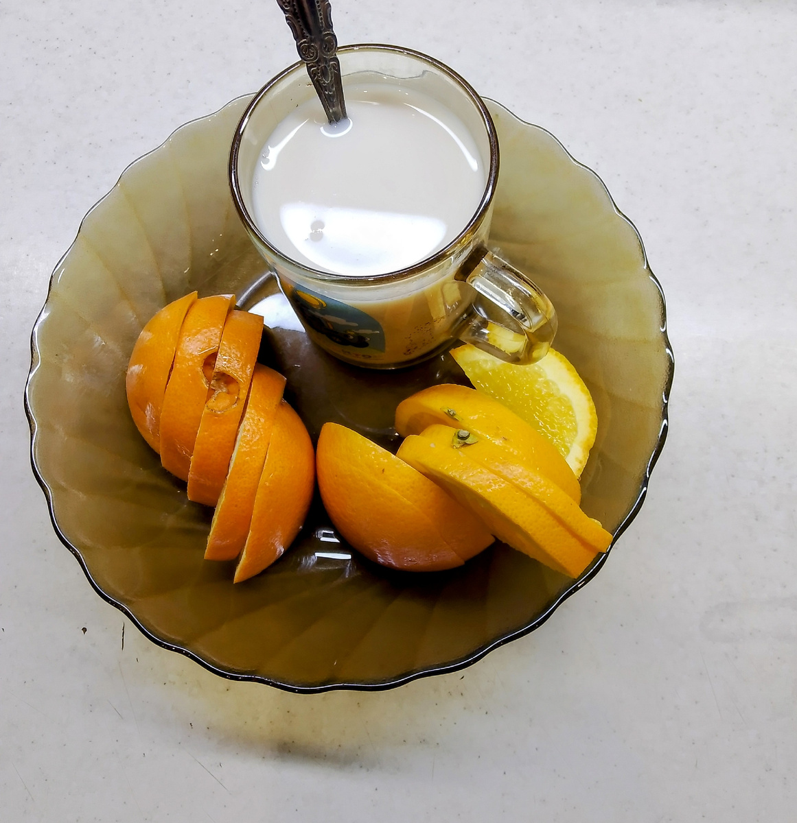 Завтрак дочери