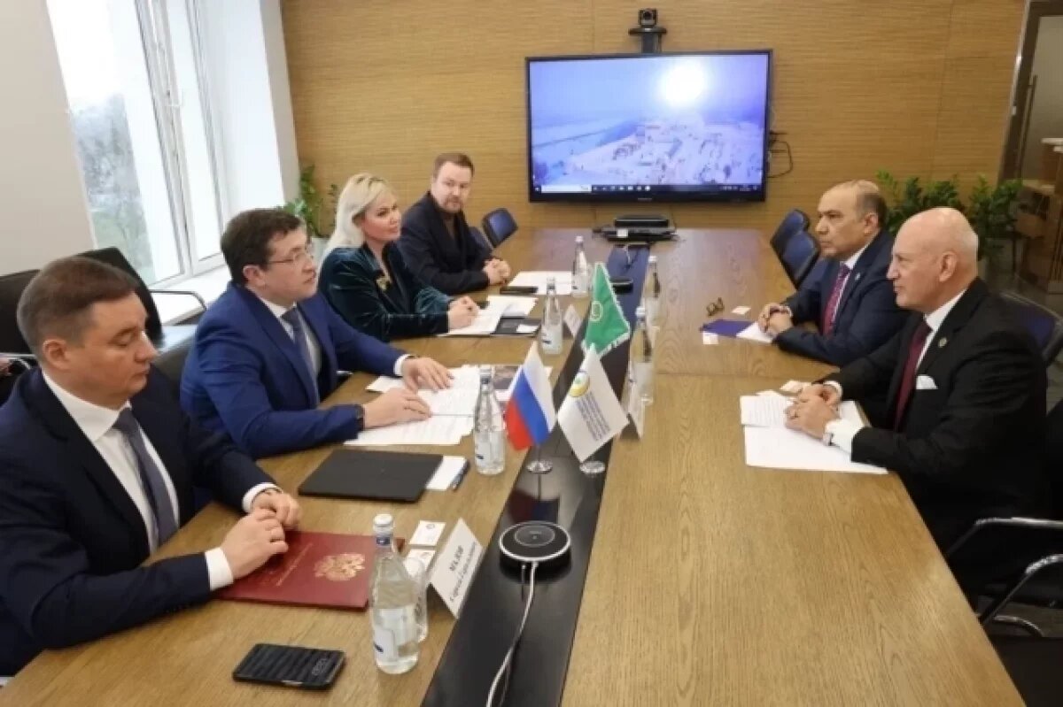    Глеб Никитин провел встречу с послом Лиги арабских государств