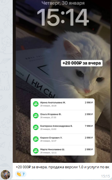 Отчет партнера