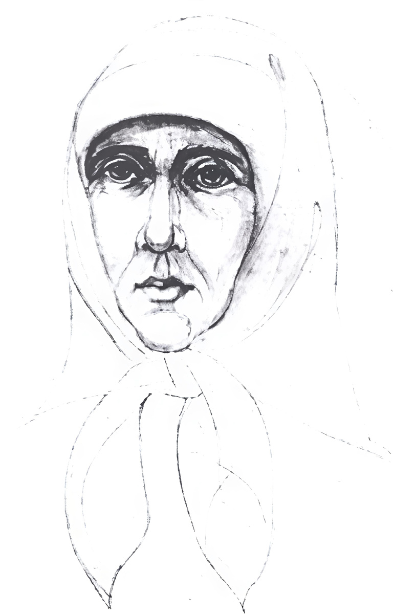 Портрет блаженной старицы Пелагеи, написанный по воспоминаниям