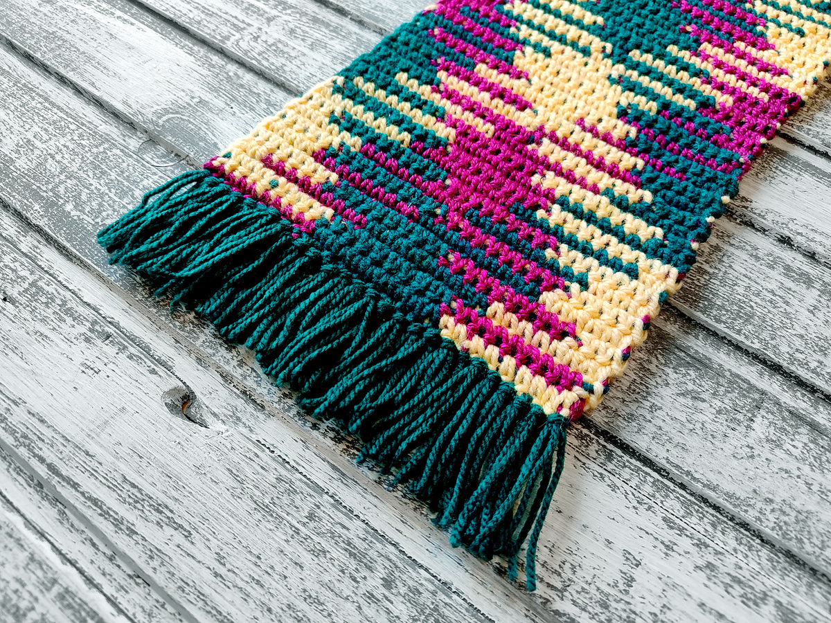 Салфетка-дорожка крючком