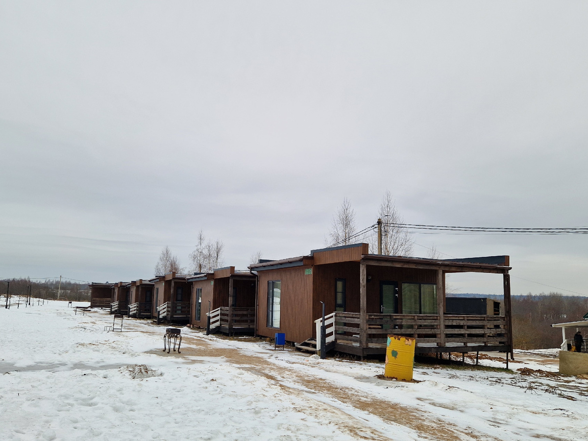 Домики на территории отеля