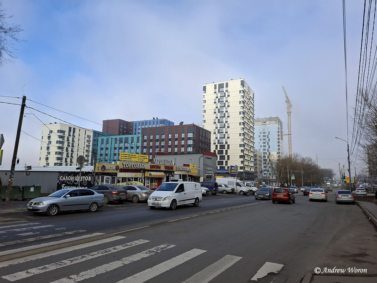 ЖК Персона, вид с ул. Вересаева