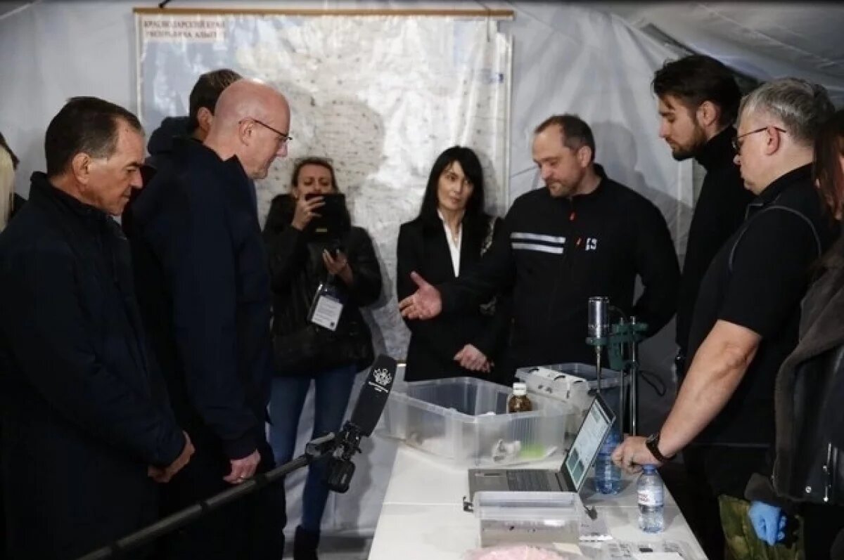    Губернатор Кубани оценил разработки по ликвидации последствий ЧС