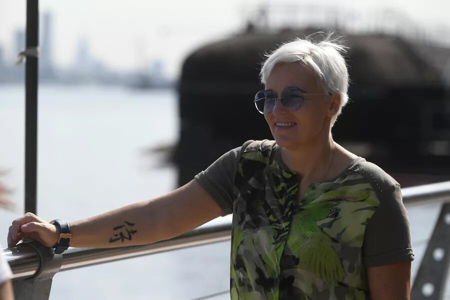 Надежда Михайлова на улице
© РИА Новости / Максим Блинов