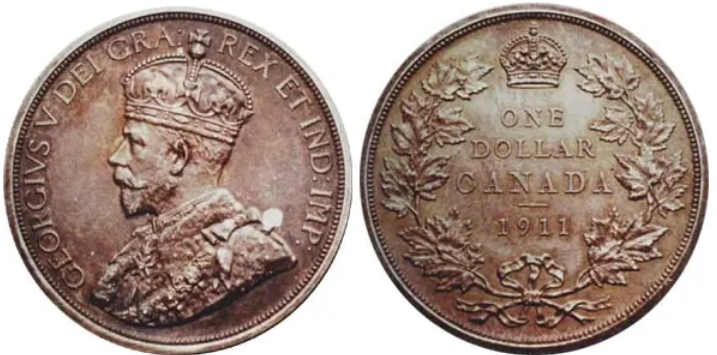 Настоящий "Император канадских монет", эту монету так и называют и является одной из самых редких и дорогих канадских монет. Цена в настоящее время превышает миллион долларов США.
