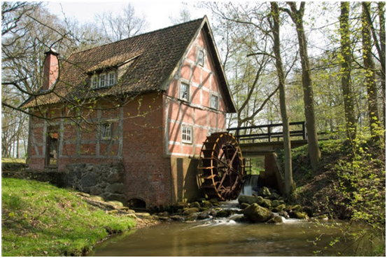 Водяная с низкобойным колесом (Германия)