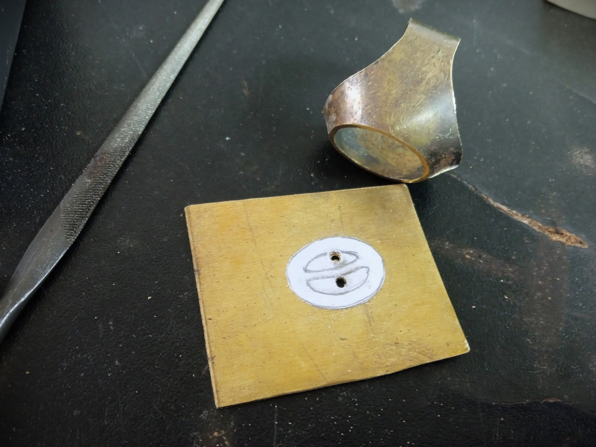 Перстень моей работы.