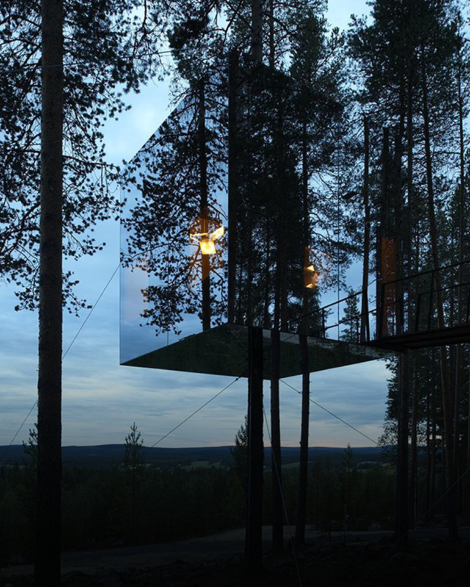 Отель в лесу